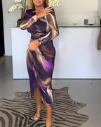 Chic & Effortless – The V-Neck Maxi Every Woman Needs