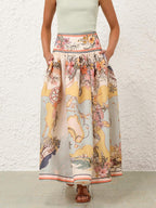 Elegant A-Line Midi Skirt – Timeless Australian Women’s Style