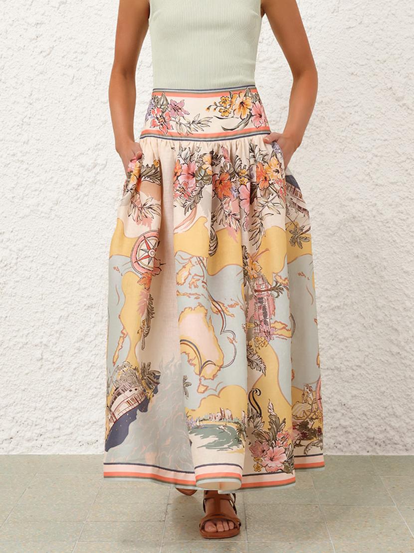 Elegant A-Line Midi Skirt – Timeless Australian Women’s Style