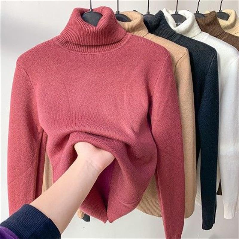 FASHION HÉIR Women’s Winter Fleece Knit Top – Soft, Warm & Stretchable