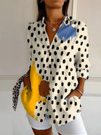 EMILY | FLORAL BREEZE BUTTON-UP SHIRT