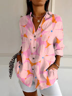 EMILY | FLORAL BREEZE BUTTON-UP SHIRT